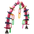 Parrot World Bird Toy Wood with Bells (T-253)