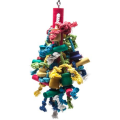 Parrot World Bird Toy Rope &amp; Wood (T-045)