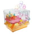 YOUDA Yellow Hamster Cage With Accessories (35cm X 31cm X 26cm)