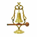 Brass Dinner Gong with Wooden Utensil