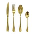 24 Piece Cutlery Set-Gold