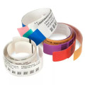 Zebra Wristband; Polypropylene; 1x11in (25.4x279.4mm); Direct thermal; Z-Band Direct; Adhesive cl...