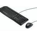 Logitech Desktop MK120 Keyboard USB QWERTY US international Black