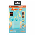 Amplify Buds Series True Wireless Earphones with Silicone Accessories - Blue/Orange