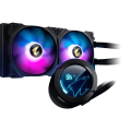 AORUS LIQUID COOLER 280; All-in-one Liquid Cooler with Circular LCD Video Display; RGB Fusion 2.0...