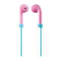 Bounce Buds Series True Wireless Earphones with Silicone Accessories - Pink/Blue