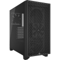 3000D Tempered Glass Mid-Tower- Black