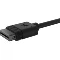 CORSAIR iCUE LINK Cable; 2x 100mm with Straight connectors; Black
