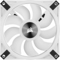 iCUE QL120 RGB 120mm PWM Triple Fan with Lighting Node CORE - White