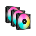 CORSAIR AF ELITE Series; AF120 RGB ELITE; 120mm Fluid Dynamic RGB Fan with AirGuide; Triple Pack ...