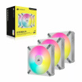 CORSAIR AF ELITE Series; AF120 RGB ELITE WHITE; 120mm Fluid Dynamic RGB Fan with AirGuide; Triple...