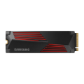 SAMSUNG 990 PRO 4 TB NVME SSD -  W/HEATSINK READ SPEED UP TO 7450 MB/S  WRITE SPEED TO UP 6900 MB...