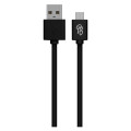 Pro Bass Power Series Boxed round Micro USB Cable- Black