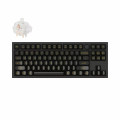 Keychron Q3 80% Brown Kailh Clione Limacina Switches with Knob Aluminium RGB Wired Keyboard - Black