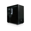 RCT ATX Case with 300W with Tempered Glass side Panel- Black