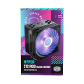 Cooler Master Hyper 212 RGB Black Edition Air Tower; 120mm RGB Fan; included RGB Controller; Upgr...