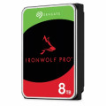 Seagate Ironwolf Pro ST8000NT001 8TB 3.5'' HDD NAS Drives 7200 RPM; SATA 6GB/s Interface; 256MB C...