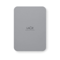 Seagate LaCie 5TB; USB-C; USB 3.1; Aluminum enclosure; Silver