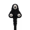 SWITCHED Heavy DUTY BTB EXTENSION LEADS 2 x 16A Socket 20m - Black