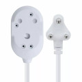 SWITCHED Heavy DUTY BTB EXTENSION LEADS 2 x 16A Socket 20m - White