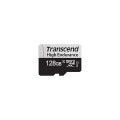 Transcend MicroSDXC 350V 128GB, 128 GB, MicroSDXC, Class 10, UHS-I, 95 MB/s, 45 MB/s