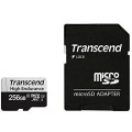 Transcend 350V 256GB High Endurance Micro SD UHS-I U3 CLASS10 - Read 100 MB/S - Write 45MB/S - wi...