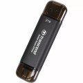 TRANSCEND 2 TB ESD310C USB3.2 TYPE C AND A OTG COMPACT PORTABLE SSD