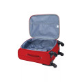 Travelwize Arctic 55cm 4-wheel spinner trolley case Red
