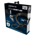 Volkano VK-20022-BK Secure Series Silver Notebook Security Lock