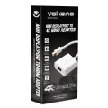 Volkano VK-20048-WT Mini Port Series White 10cm MiniDisplayPort to 4K HDMI Converter