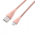 Volkano Fashion Series cable Micro USB 1.8m - Rose Gold