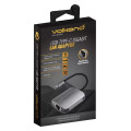 VolkanoX Core LAN Series USB Type C to Gigabit LAN adaptor - Charcoal
