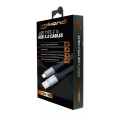 VolkanoX Speed Series USB3.0 to USB Type-C cable 1meter - flat Black