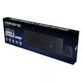Volkano Cobalt Series Wireless Keyboard mouse combo, choc keys, 1600dpi