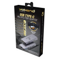 VolkanoX Core interface Series USB Type C - HDMI + VGA 3xUSB + Card Reader + Audio + PD