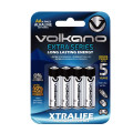 Volkano Extra Series Alkaline Batteries AA Pack of 4