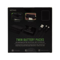 Nitho XB1 Twin Battery PackS 2x 18 hours 2x Battery Packs up to 18h with 3m Charger