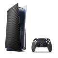 SkinNit Decal Sticker Skin For PS5: Carbon Fiber (Textured)