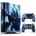 SkinNit Decal Sticker Skin For PS4 Slim: Sonic