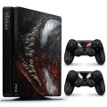 SkinNit Decal Sticker Skin For PS4 Slim: Venom