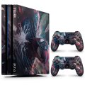 SkinNit Decal Sticker Skin For PS4 Pro: Spider-Man (Spider-Verse)