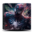 SkinNit Decal Skin for PS4 Slim: Spider-Man (Spider-Verse)