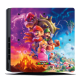 SkinNit Decal Sticker Skin For PS4 Slim: Super Mario Brothers