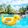 Inflatable Rubber Duck Pool Float For Kids