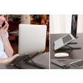 Aluminium Laptop Stand Adjustable Folding Portable Desktop and Tablet Holder