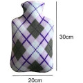 Covered Hot Water Bottle (Assorted Fabric Designed)