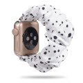 Polka dot Scrunchie watch strap For Apple watch series 3 4 38MM40MM