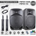 PowerWorks PWP2B-15A - 15" Active Speaker Combo