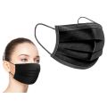 50 Pack Disposable Face Mask (Black)