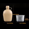 1 L Outdoor Military Canteen Bottle - ACU #7